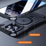 Metallic iPhone cover