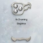 silver Three Piece metallic iPhone case with camera lens