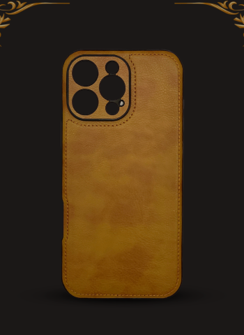 Cruelty-Free Leather iPhone Cover - Camera Protection - Shockproof