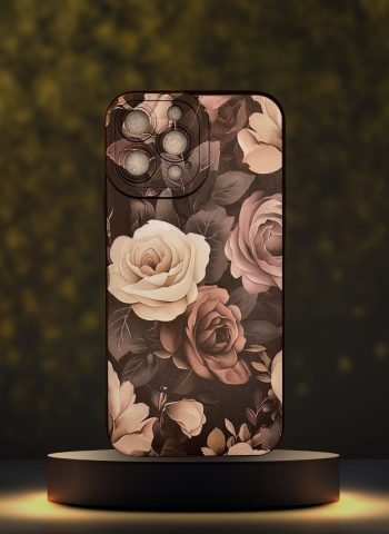 Vintage Floral iPhone Cover – Elegant Rose Design