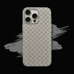 Woven Pattern iPhone Case - Heat dissipation | Leather-Feel | Shockproof