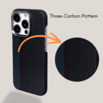 iPhone 16 Pro Max Carbon fiber stripe Hard iPhone case